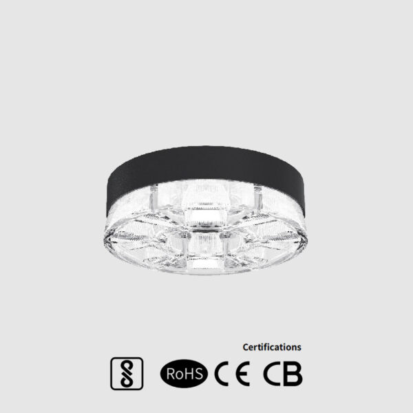 MAG-05 6-Head Round Glass Light