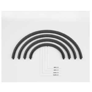 MAG-20P(1/2Round ‒ Ceiling-to-Ceiling Track)