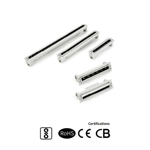 Ultra Slim Recessed Adjustable Linear Light